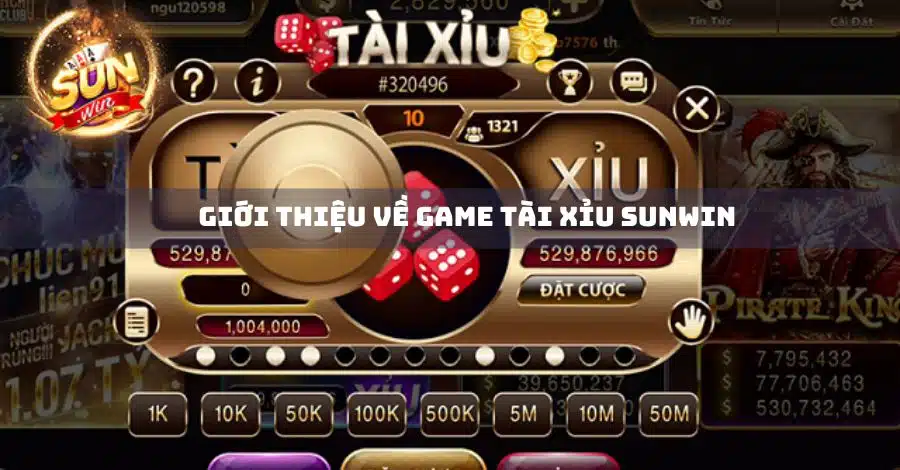 Giới thiệu về game tài xỉu sunwin